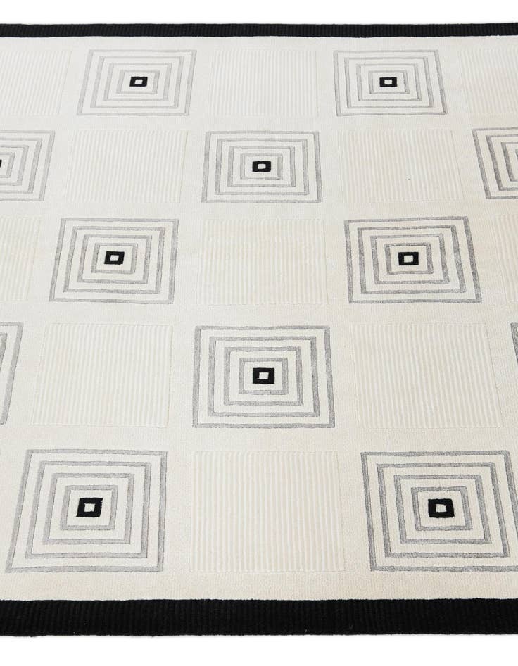 Detail image of  5' 7 x 7' 11  Hand Knotted Darya Wool Rug