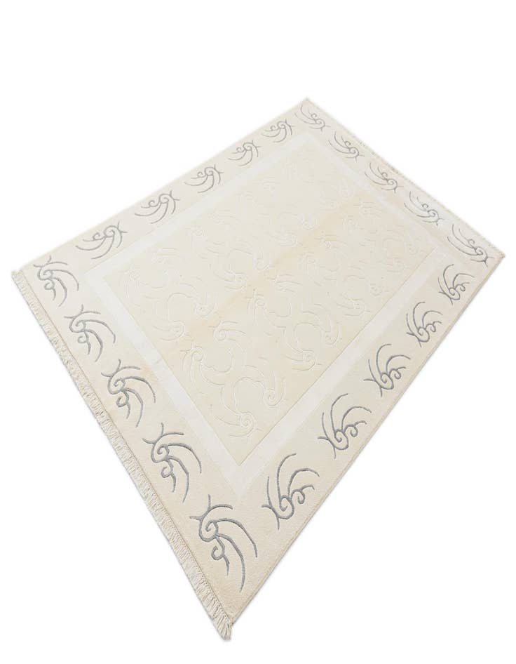 Detail image of  5' 5 x 7' 9  Hand Knotted Darya Wool Rug