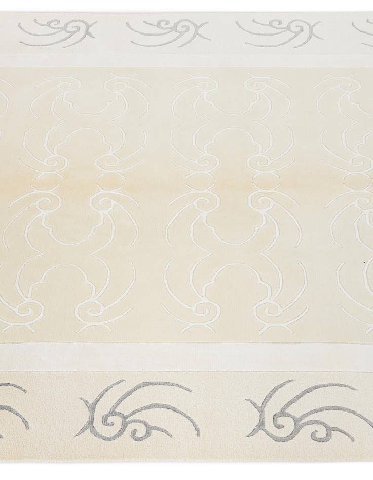 Detail image of  5' 5 x 7' 9  Hand Knotted Darya Wool Rug