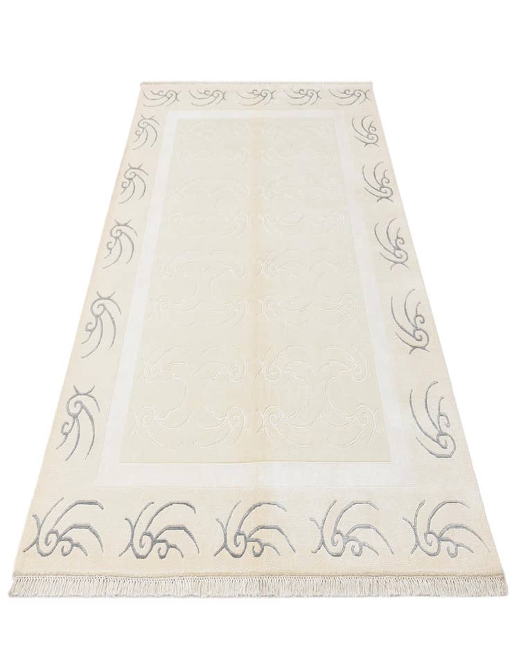 Detail image of  5' 7 x 7' 11  Hand Knotted Darya Wool Rug