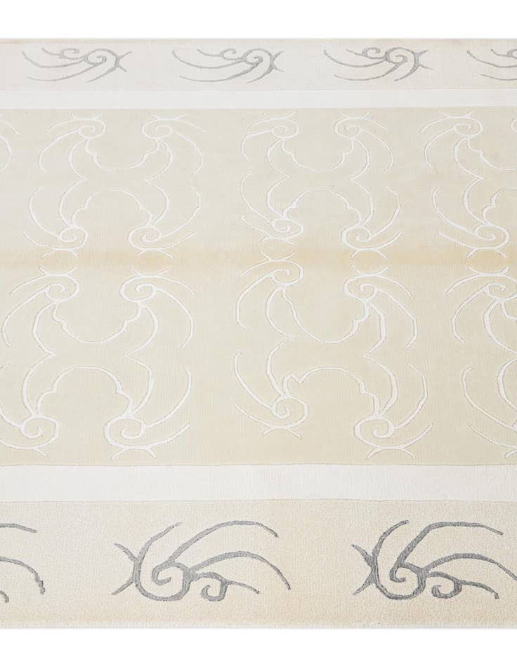 Detail image of  5' 7 x 7' 10  Hand Knotted Darya Wool Rug