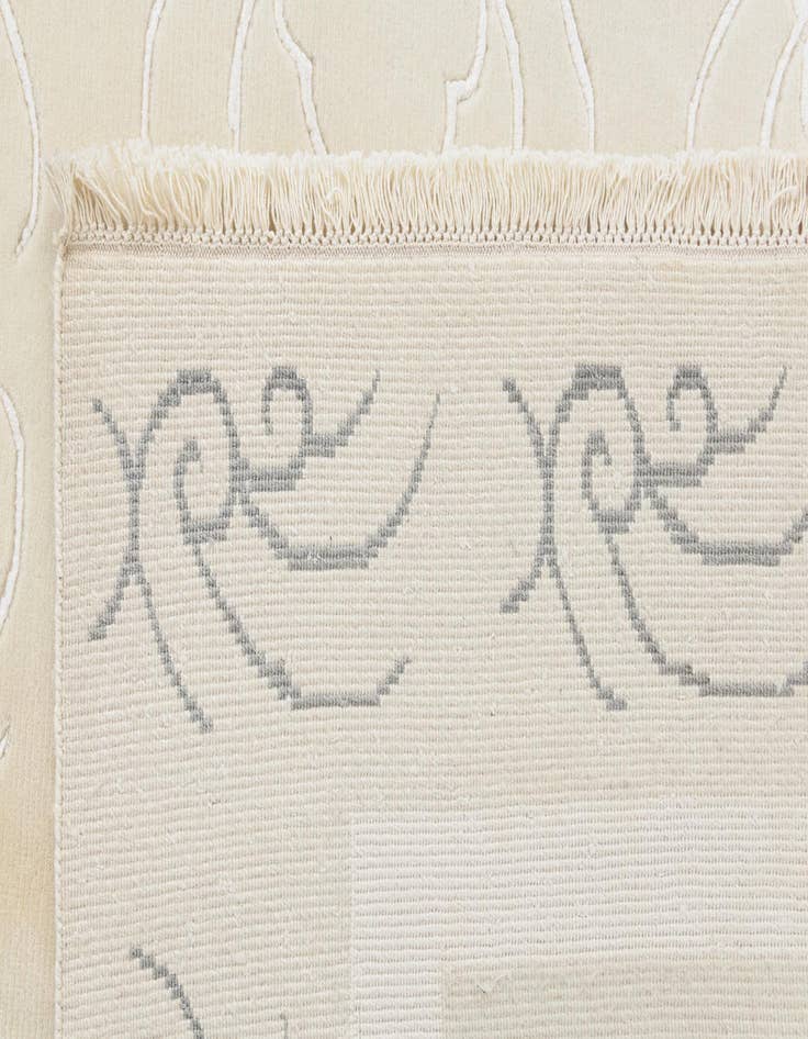 Detail image of  5' 7 x 7' 10  Hand Knotted Darya Wool Rug