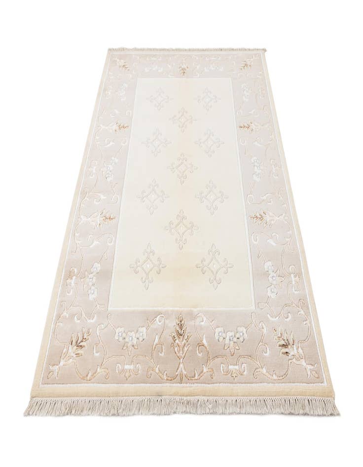 Detail image of  4' 1 x 6' 6  Hand Knotted Darya Wool Rug