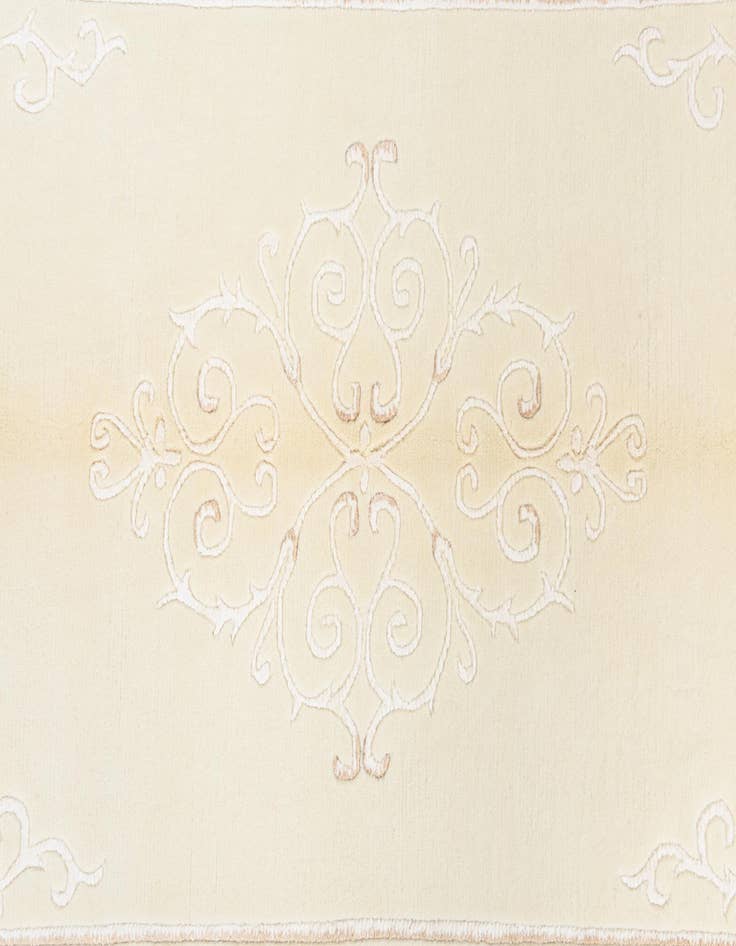 Detail image of  4' 1 x 6'  Hand Knotted Darya Wool Rug