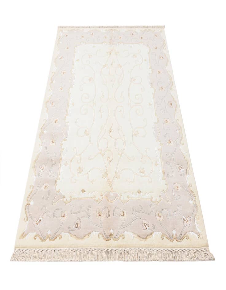 Detail image of  4' x 6' 1  Hand Knotted Darya Wool Rug