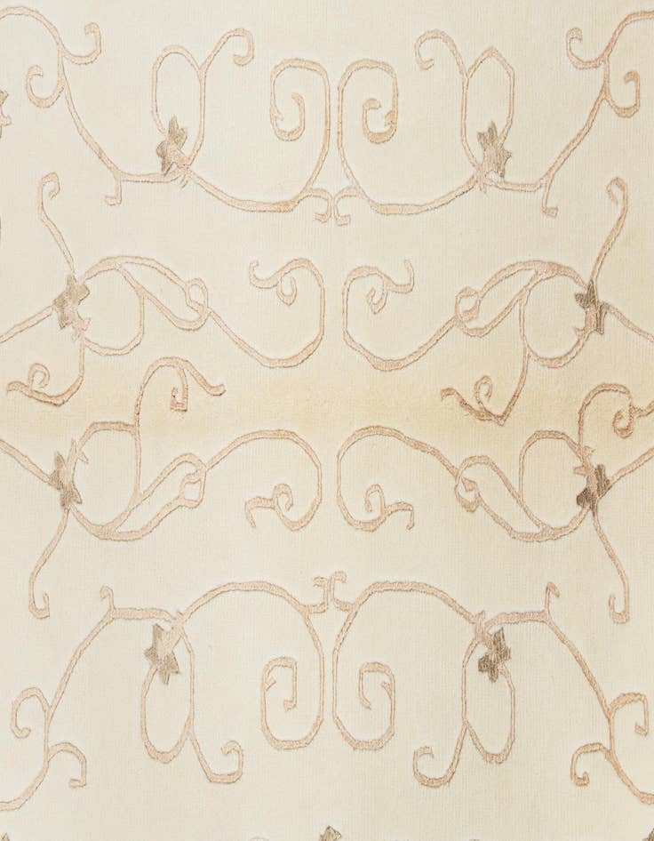 Detail image of  4' x 6' 1  Hand Knotted Darya Wool Rug