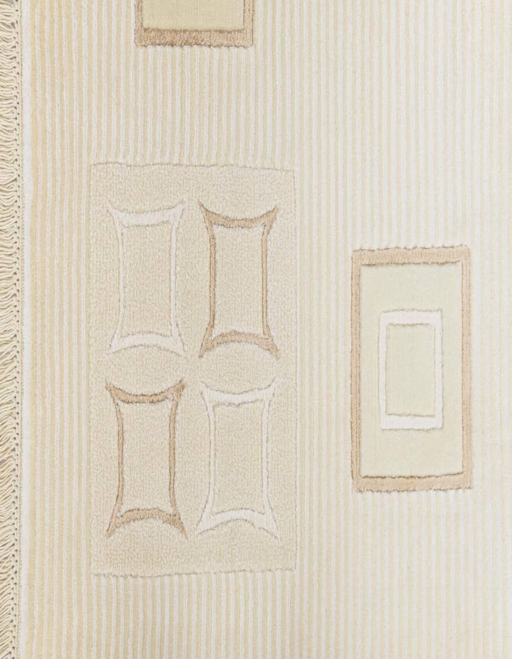 Detail image of  4' 1 x 6'  Hand Knotted Darya Wool Rug