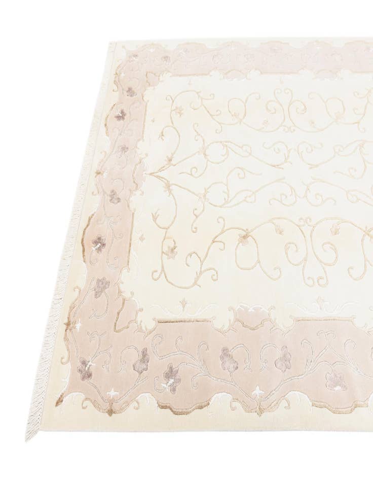 Detail image of  5' 7 x 7' 9  Hand Knotted Darya Wool Rug