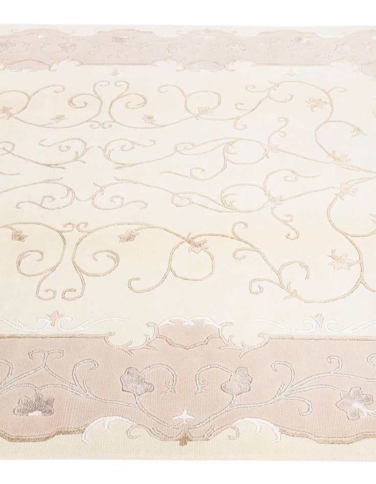 Detail image of  5' 7 x 7' 9  Hand Knotted Darya Wool Rug