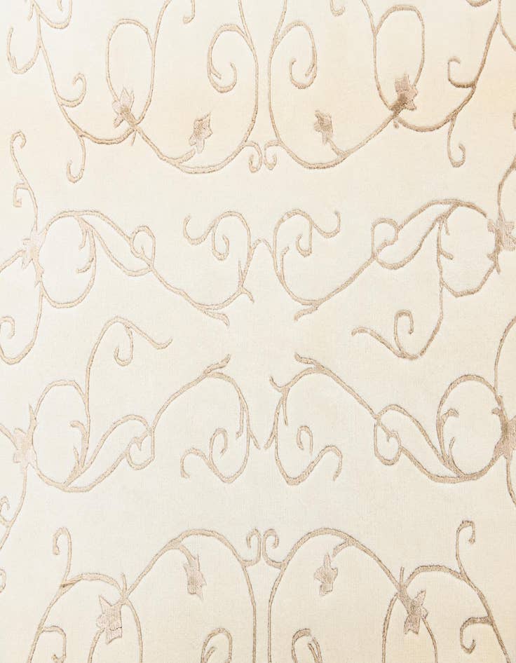 Detail image of  5' 7 x 7' 9  Hand Knotted Darya Wool Rug