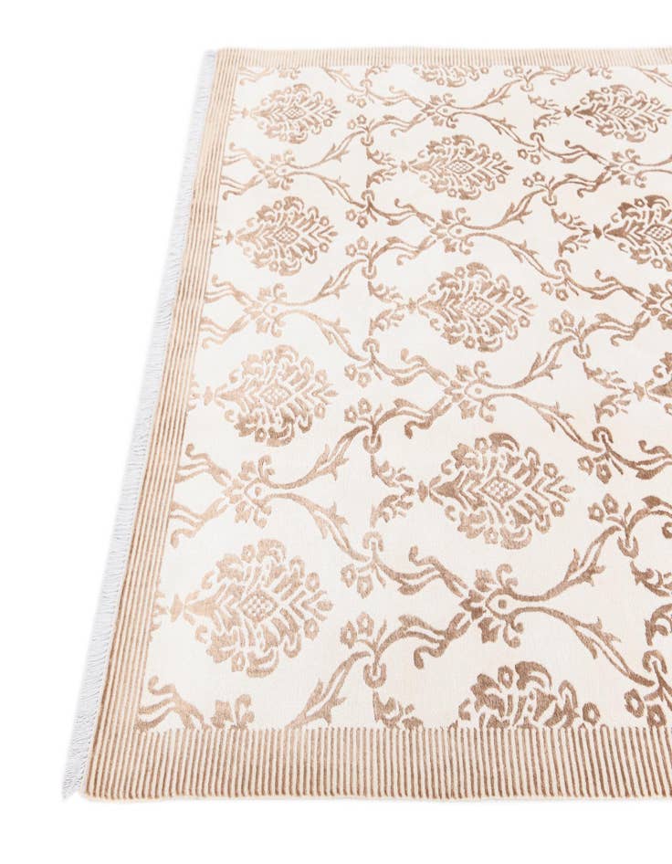 Detail image of  5' 10 x 8' 2  Hand Knotted Darya Wool Rug