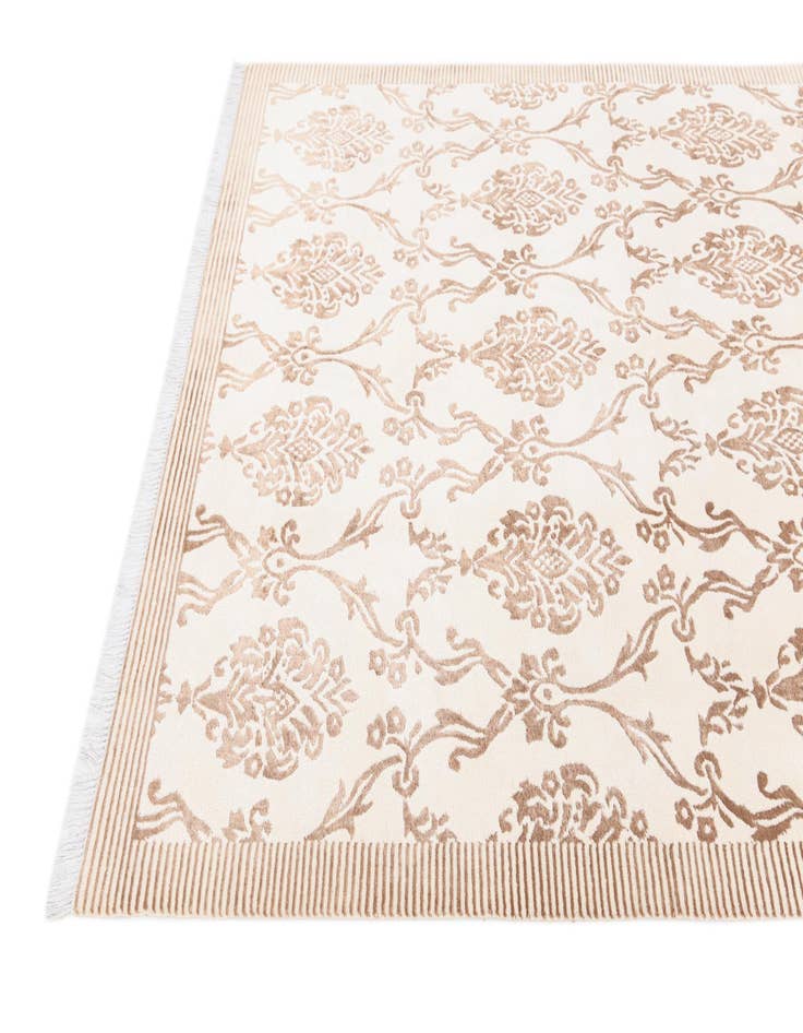 Detail image of  5' 9 x 8' 2  Hand Knotted Darya Wool Rug