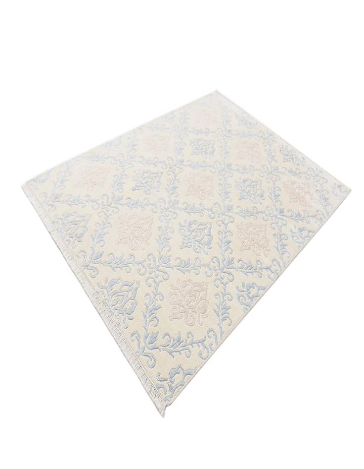 Detail image of  5' 5 x 8' 10  Hand Knotted Darya Wool Rug