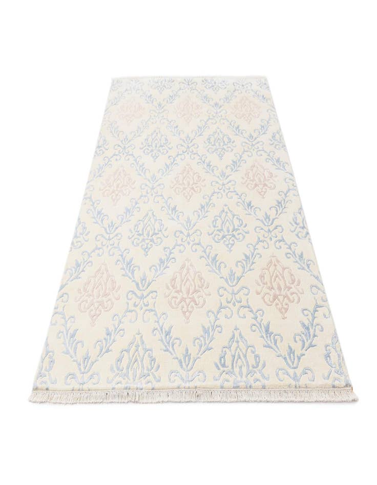 Detail image of  5' 7 x 7' 10  Hand Knotted Darya Wool Rug