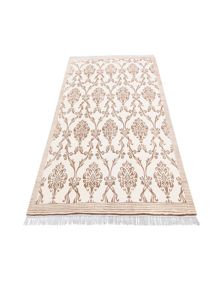 Detail image of  5' 9 x 8' 4  Hand Knotted Darya Wool Rug