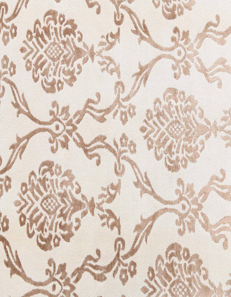 Detail image of  5' 9 x 8' 4  Hand Knotted Darya Wool Rug