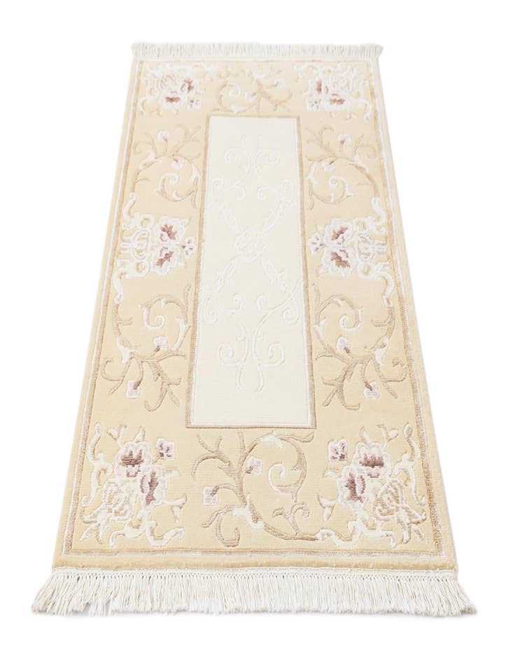 Detail image of  2' 9 x 5'  Hand Knotted Darya Wool Rug