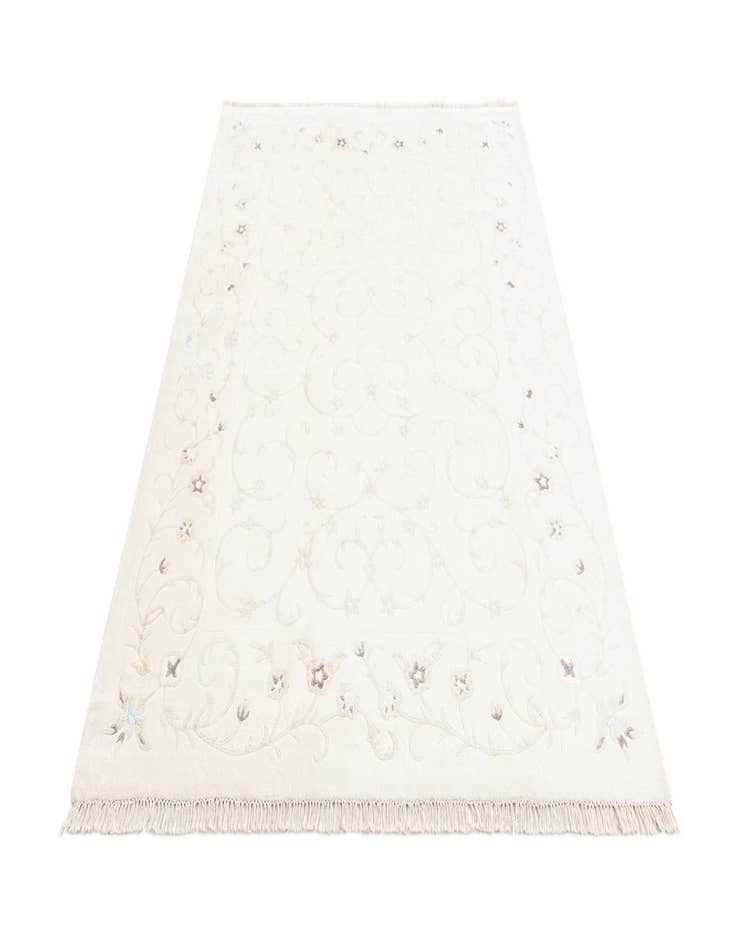 Detail image of  5' 7 x 7' 10  Hand Knotted Darya Wool Rug