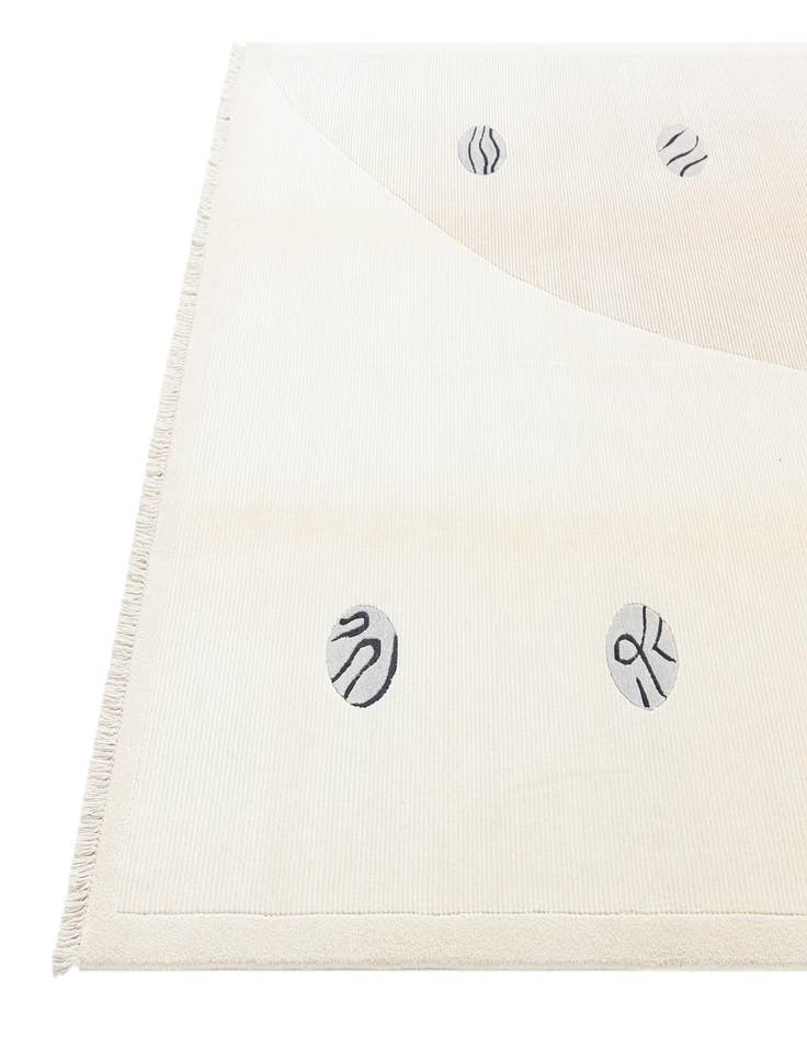 Detail image of  5' 6 x 7' 10  Hand Knotted Darya Wool Rug