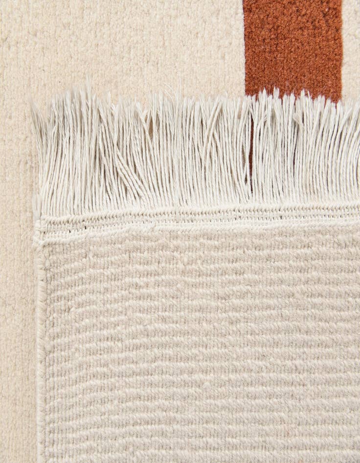 Detail image of  5' 8 x 7' 11  Hand Knotted Darya Wool Rug