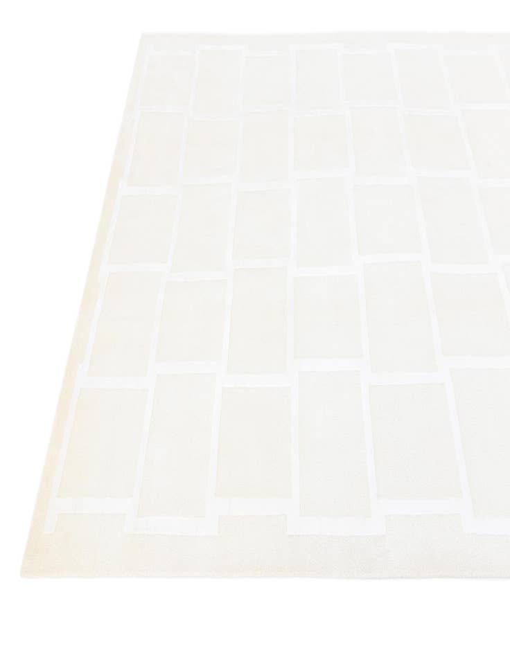 Detail image of  5' 9 x 8'  Hand Knotted Darya Wool Rug