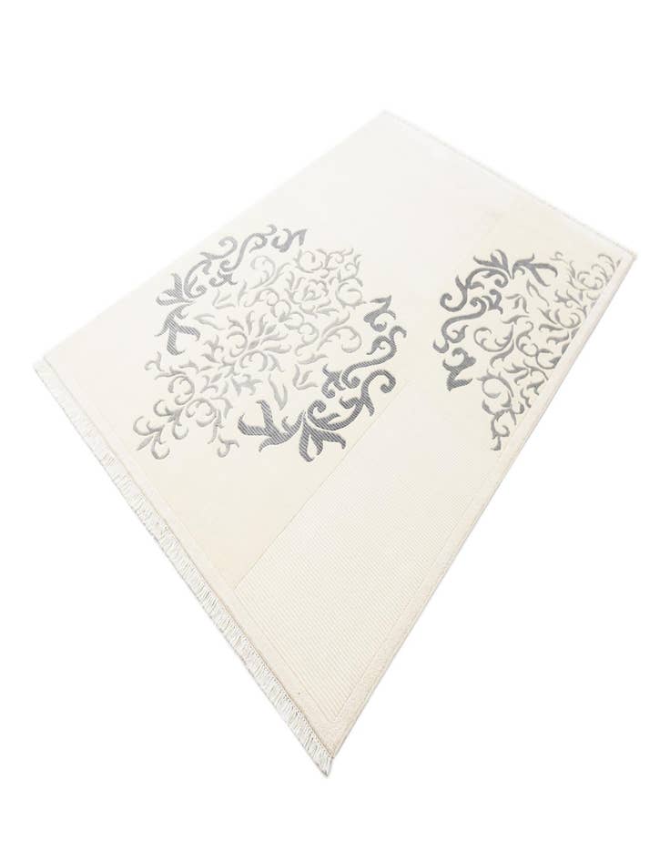 Detail image of  5' 7 x 7' 10  Hand Knotted Darya Wool Rug