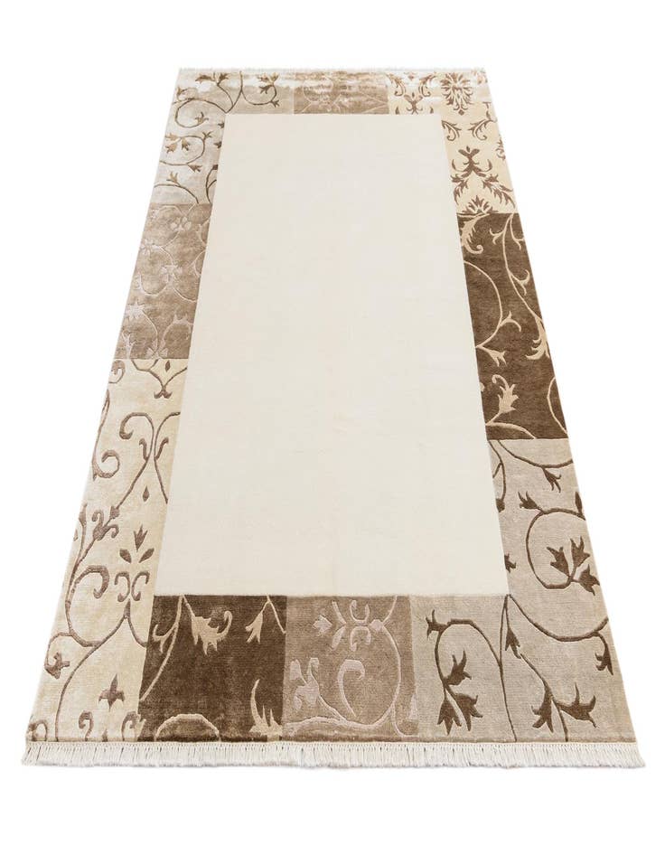 Detail image of  5' 7 x 7' 10  Hand Knotted Darya Wool Rug