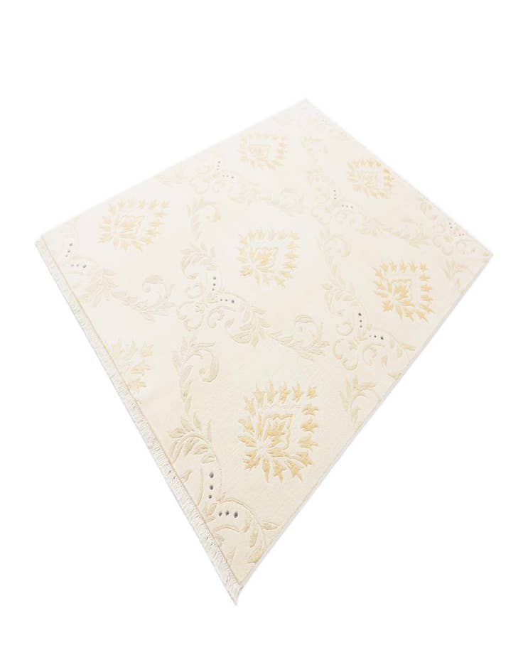 Detail image of  5' 7 x 7' 9  Hand Knotted Darya Wool Rug