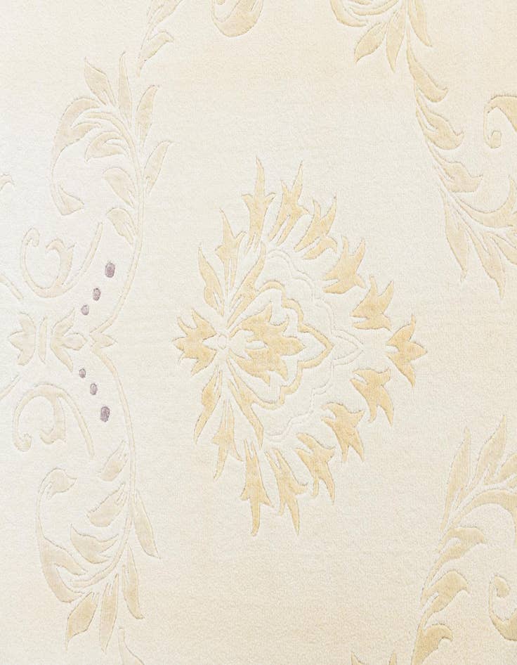 Detail image of  5' 7 x 7' 9  Hand Knotted Darya Wool Rug