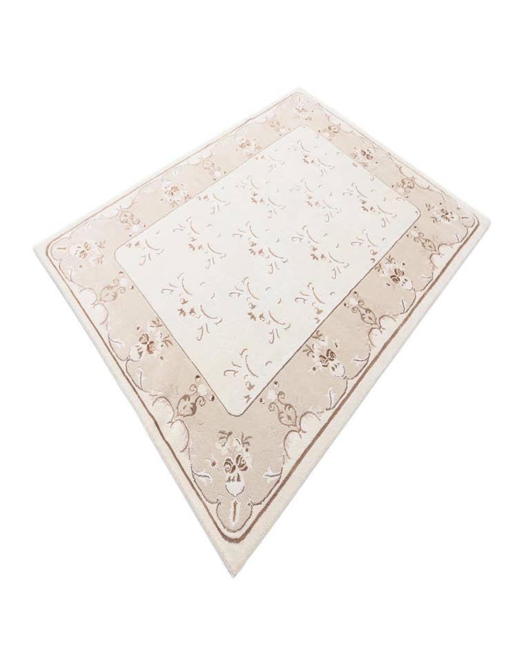 Detail image of  5' 8 x 7' 11  Hand Knotted Darya Wool Rug