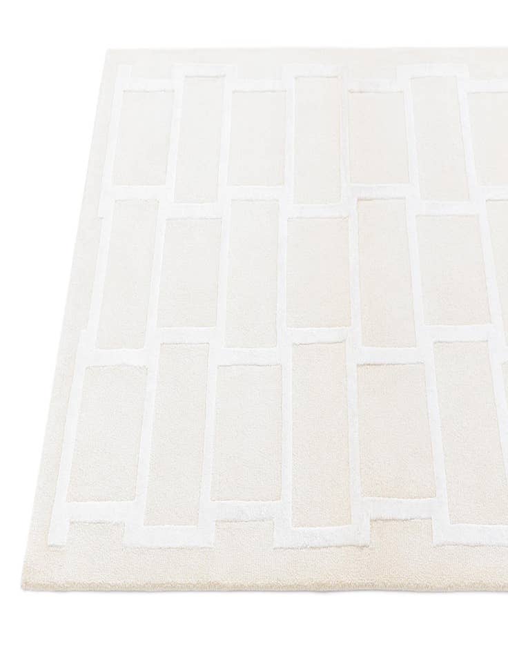 Detail image of  3' x 4' 11  Hand Knotted Darya Wool Rug