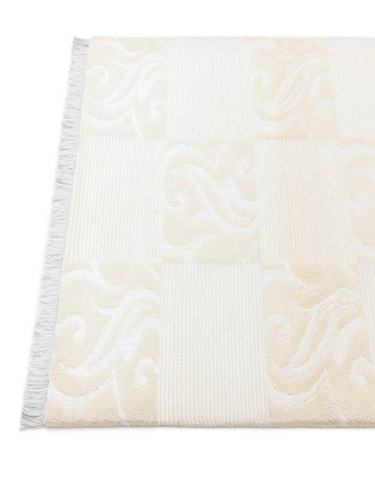 Detail image of  2' 10 x 5'  Hand Knotted Darya Wool Rug