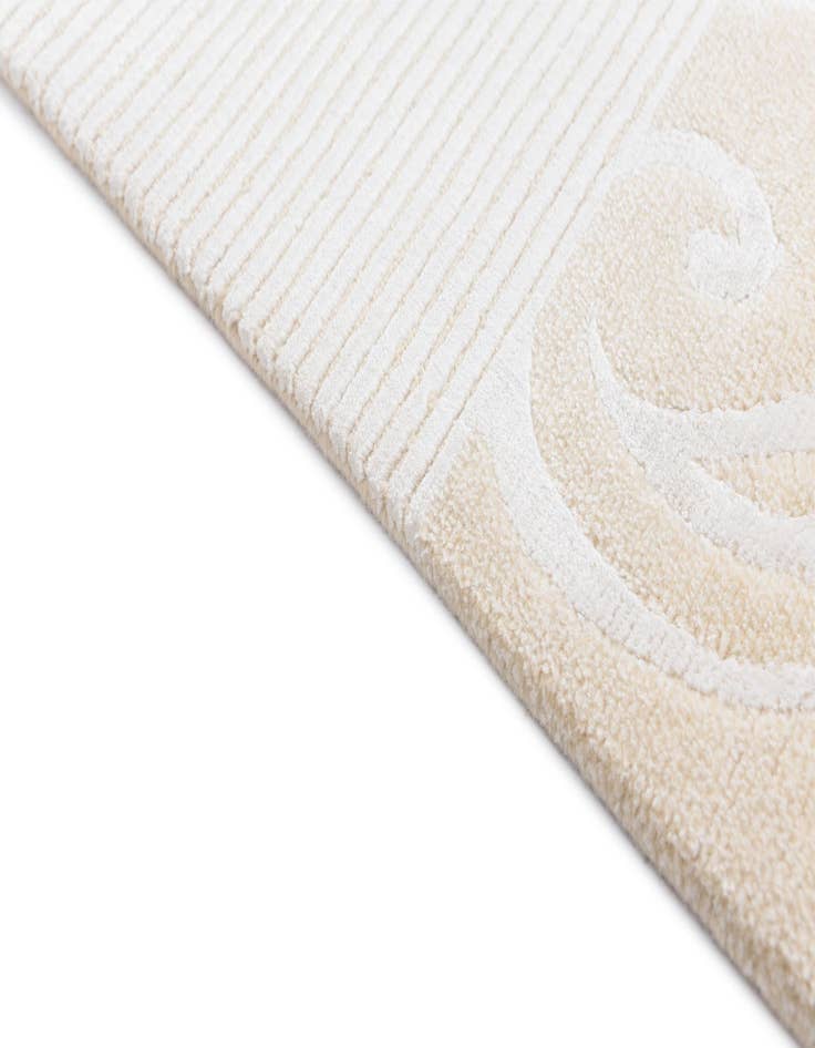 Detail image of  2' 10 x 5'  Hand Knotted Darya Wool Rug