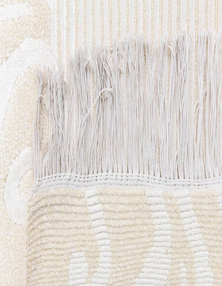 Detail image of  2' 10 x 5'  Hand Knotted Darya Wool Rug