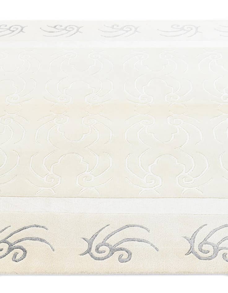 Detail image of  5' 1 x 6' 9  Hand Knotted Darya Wool Rug