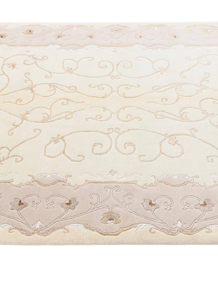 Detail image of  4' 11 x 6' 7  Hand Knotted Darya Wool Rug