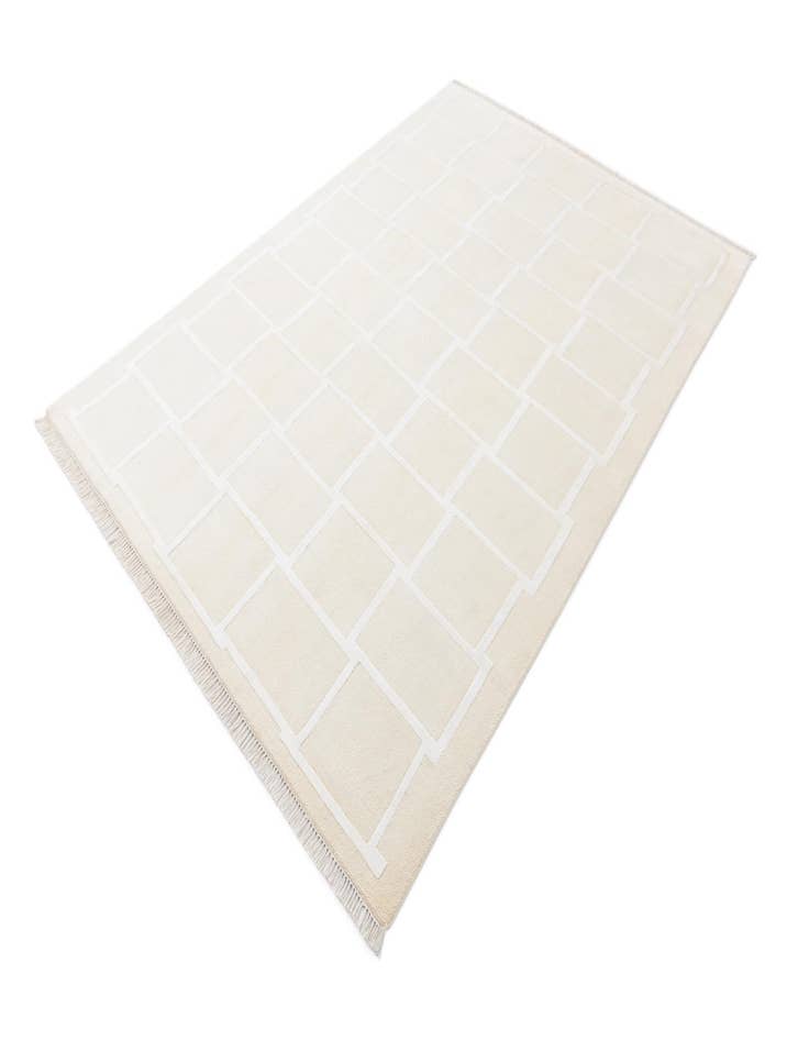 Detail image of  5' 9 x 8' 2  Hand Knotted Darya Wool Rug