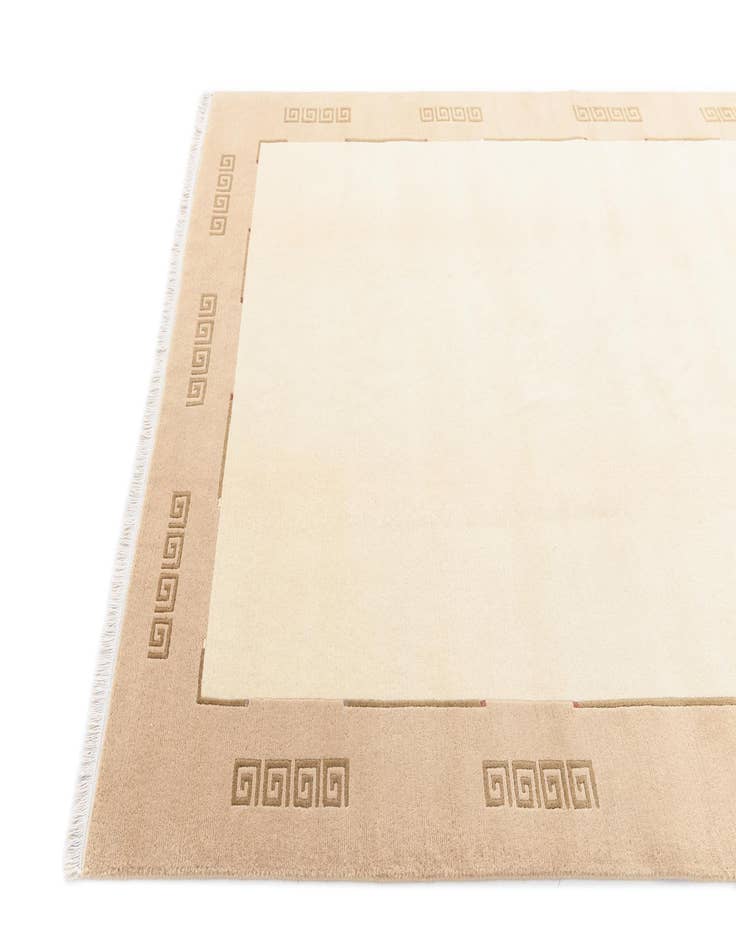 Detail image of  6' 6 x 9' 7  Hand Knotted Darya Wool Rug