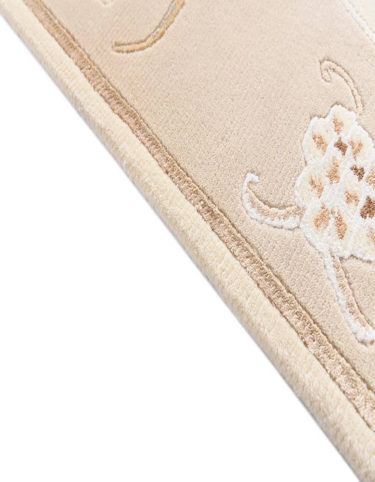 Detail image of  2' 7 x 4' 9  Hand Knotted Darya Rug