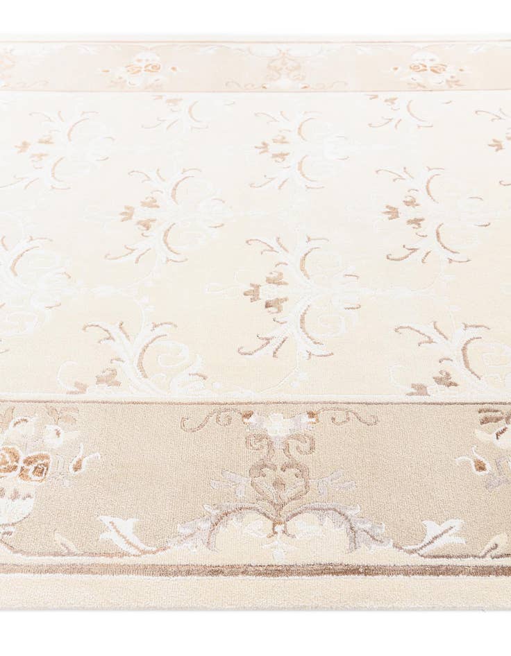 Detail image of  6' 8 x 10'  Hand Knotted Darya Wool Rug