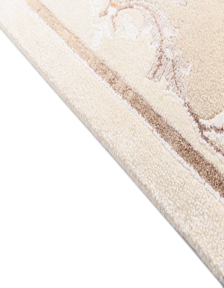 Detail image of  6' 8 x 10'  Hand Knotted Darya Wool Rug