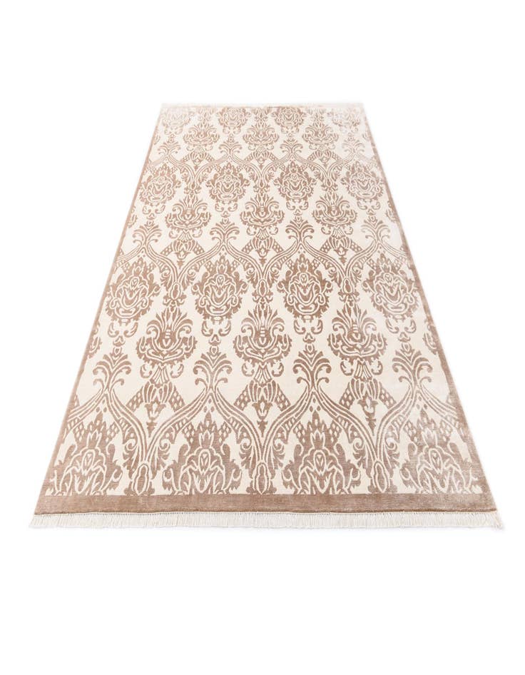 Detail image of  6' 9 x 9' 11  Hand Knotted Darya Wool Rug