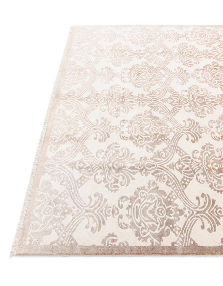 Detail image of  6' 9 x 9' 11  Hand Knotted Darya Wool Rug