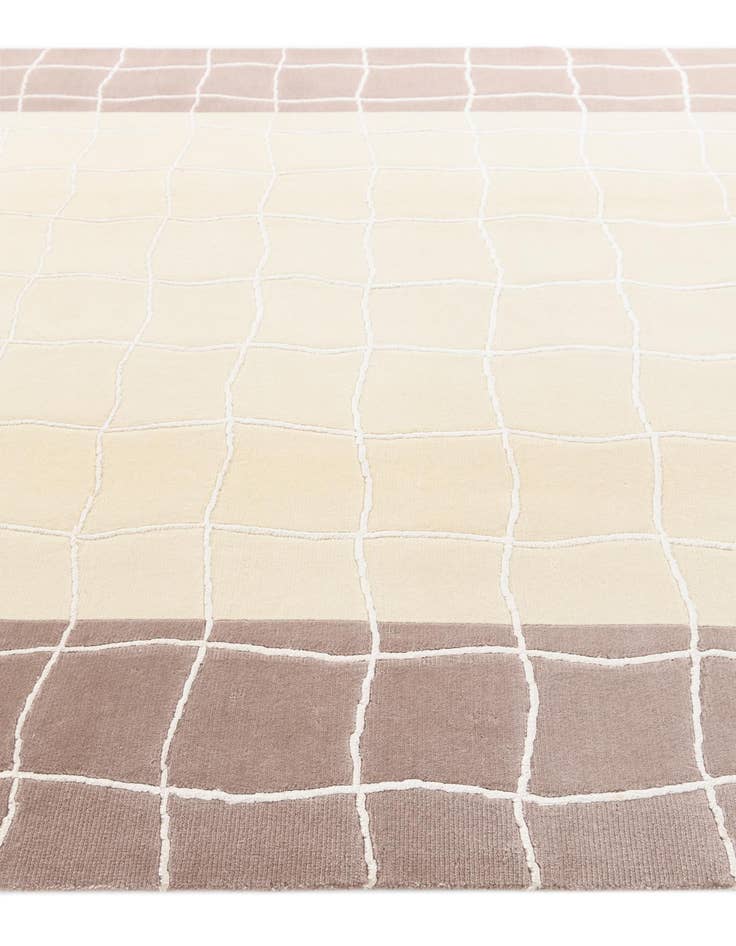 Detail image of  6' x 9' 7  Hand Knotted Darya Wool Rug