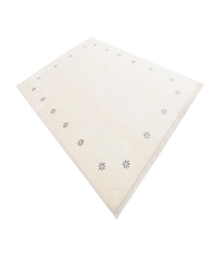 Detail image of  7' x 9' 9  Hand Knotted Darya Wool Rug