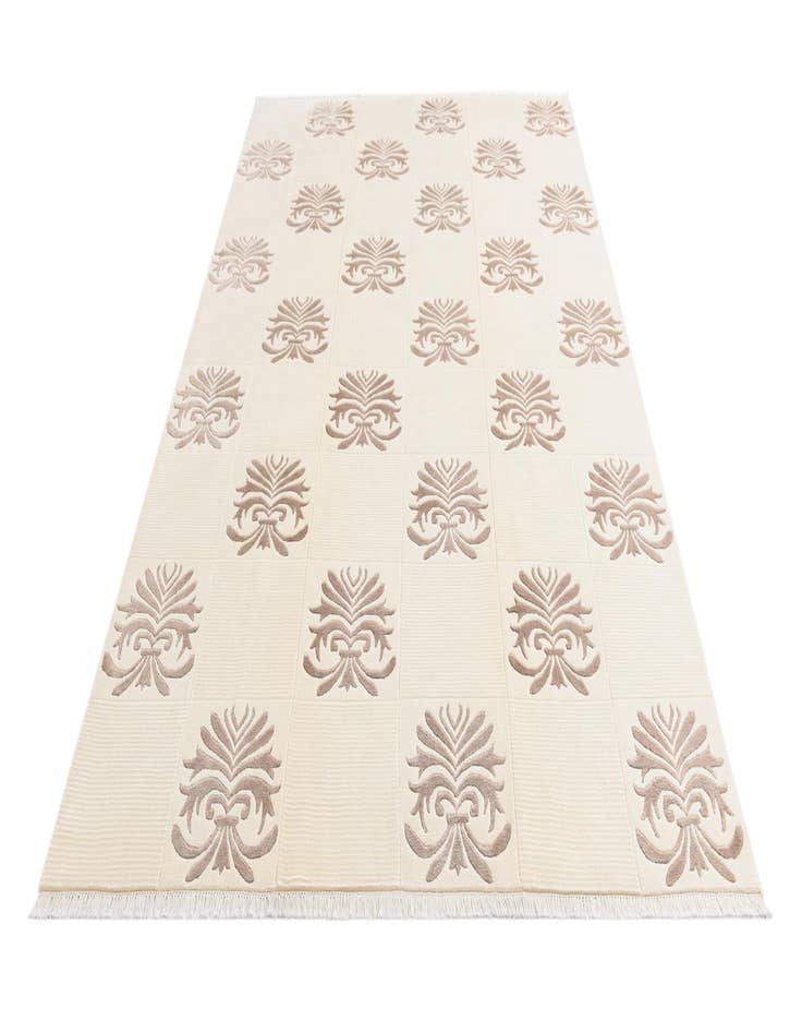 Detail image of  6' 7 x 9' 7  Hand Knotted Darya Wool Rug