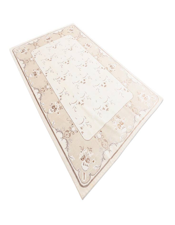 Detail image of  6' 9 x 9' 10  Hand Knotted Darya Wool Rug