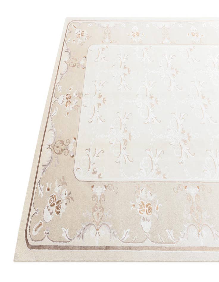 Detail image of  6' 9 x 9' 10  Hand Knotted Darya Wool Rug