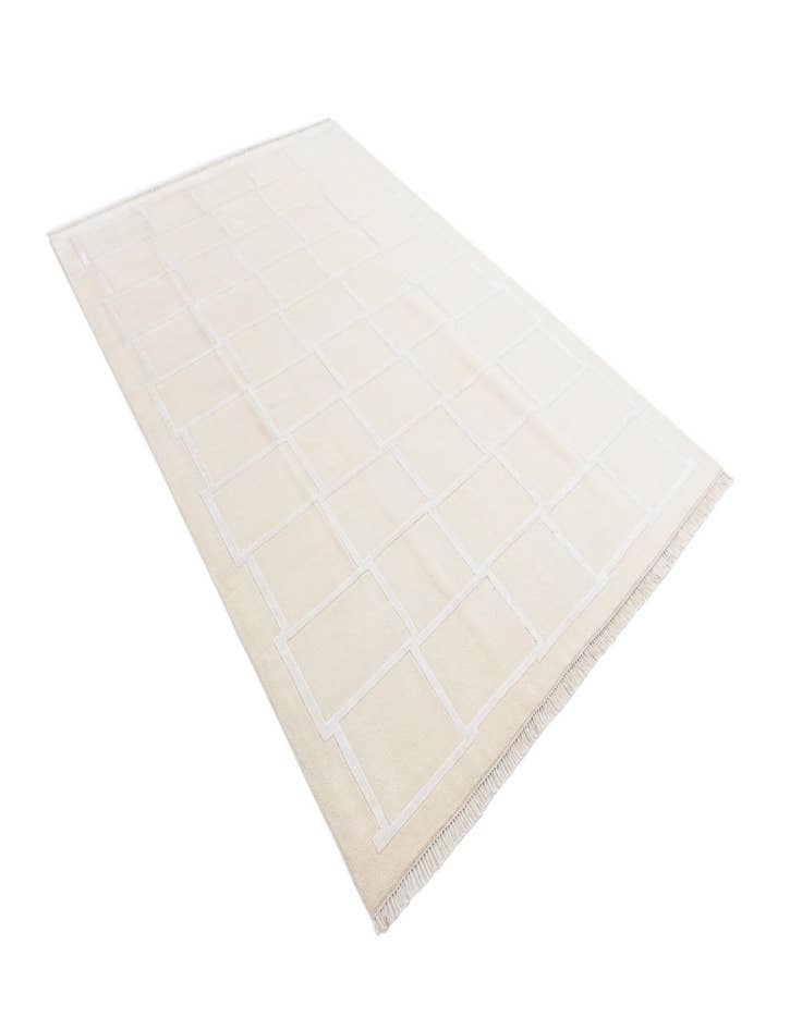 Detail image of  6' 8 x 10'  Hand Knotted Darya Wool Rug