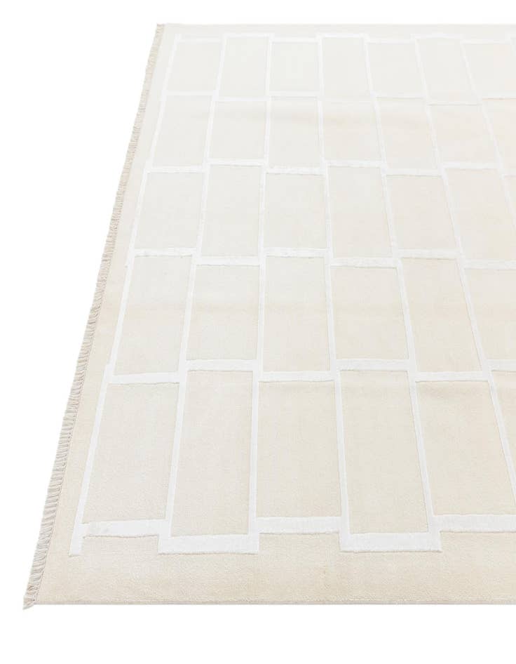 Detail image of  6' 8 x 10'  Hand Knotted Darya Wool Rug